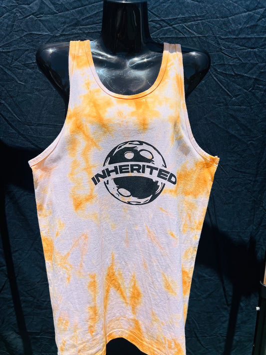 Orange Logo Tank Top