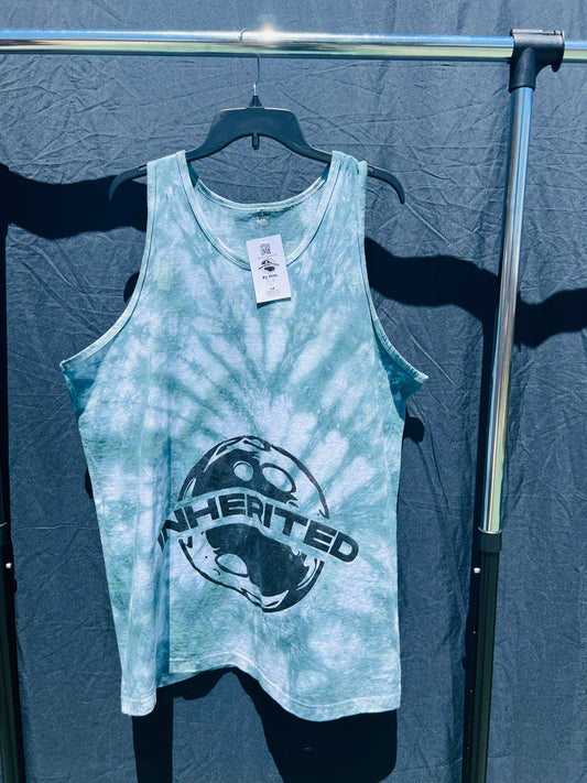 Green Large Logo Tank Top