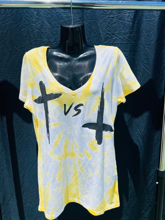 Yellow Victory V Neck