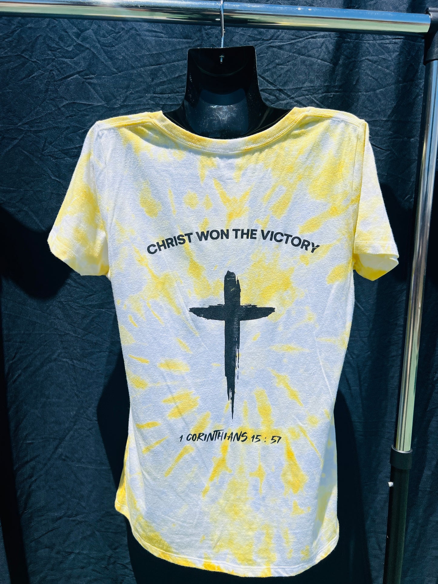 Yellow Victory V Neck