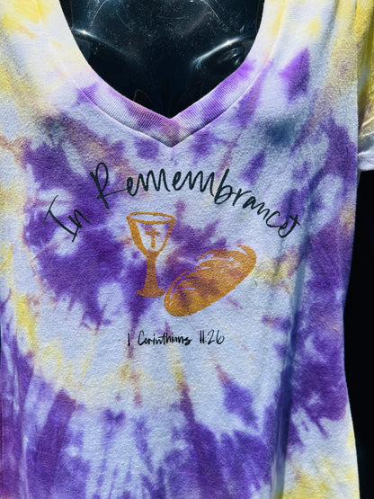 Yellow/Purple Holy Grail V Neck