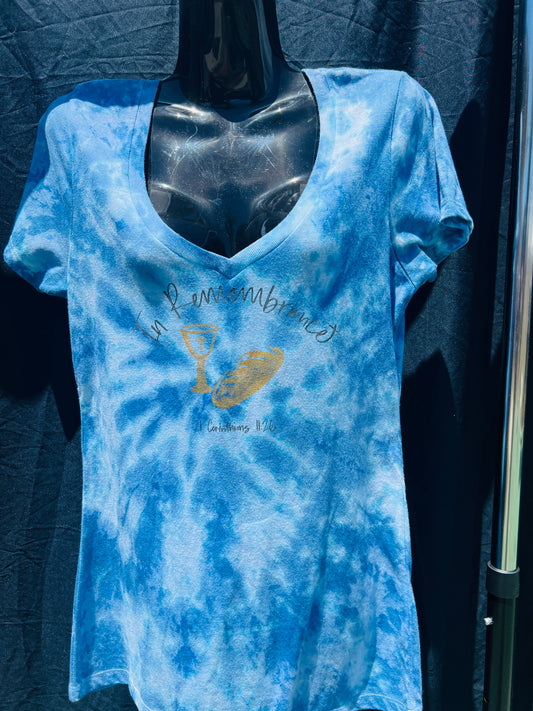 Blue Holy Grail V Neck