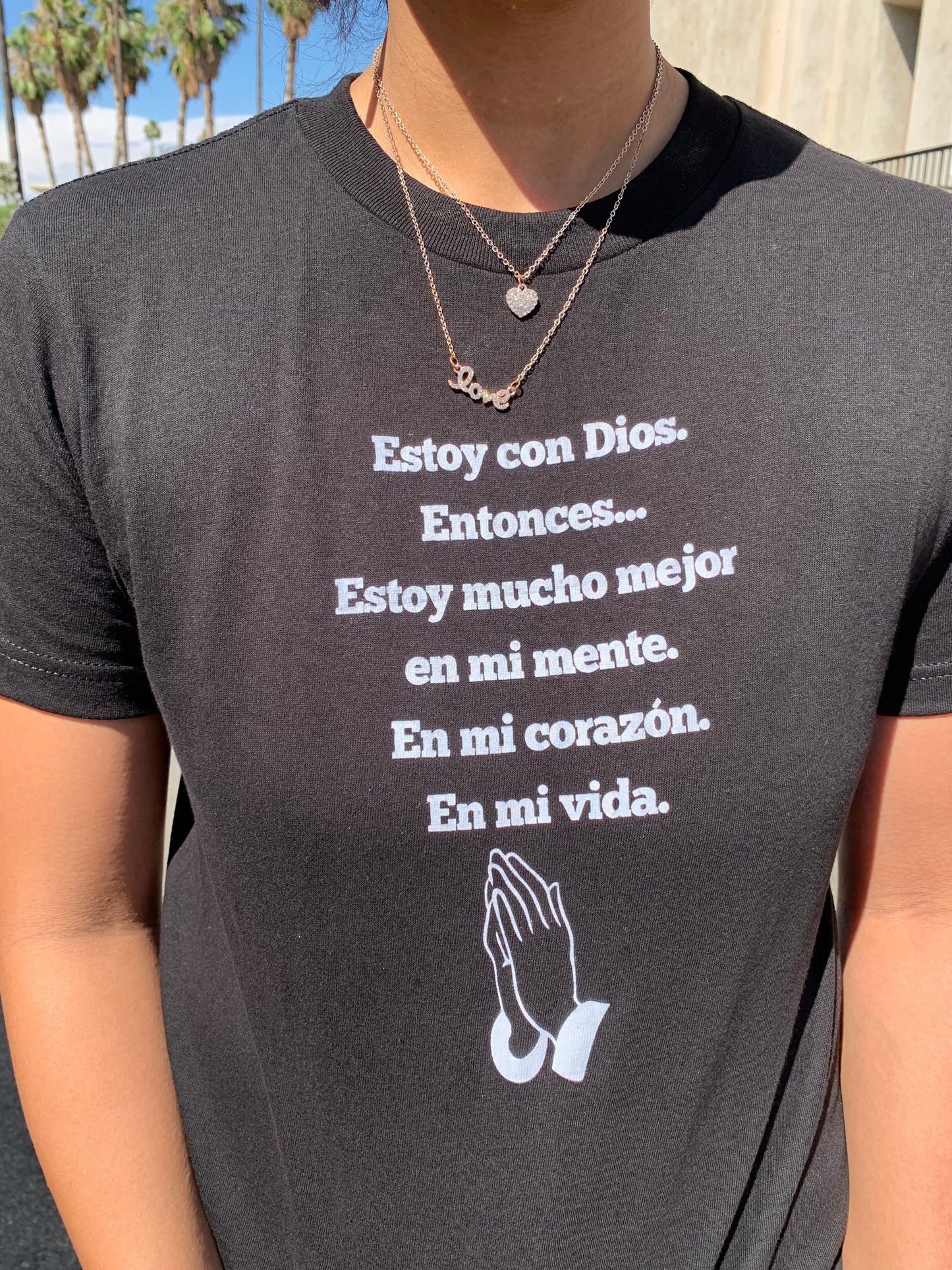 "Estoy con Dios" T Shirt